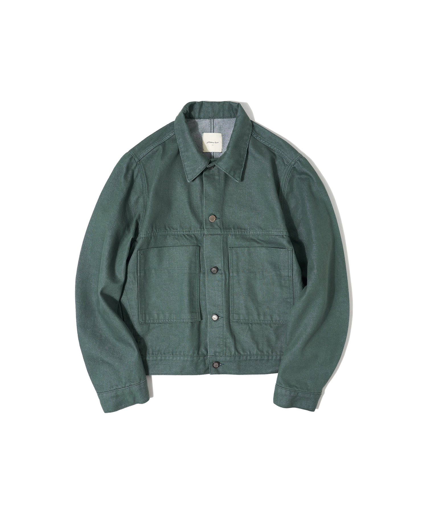 O4002 Ricetto Non-fade trucker jacket_Green
