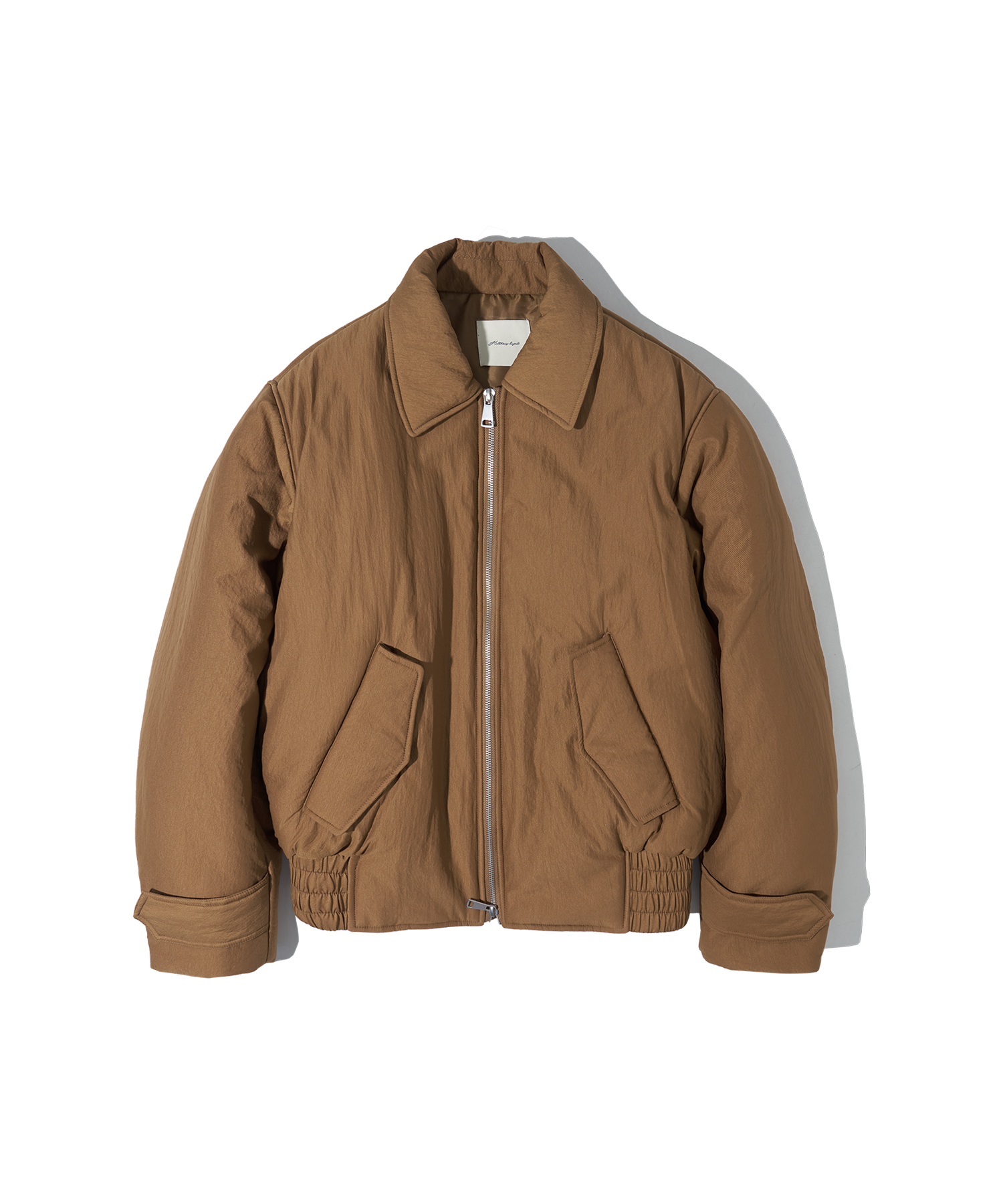 O4007 Collar jacket_Brown